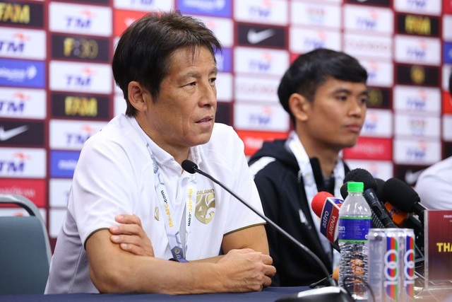 Huấn luyện viên Nishino khẳng định Thái Lan không e ngại Malaysia