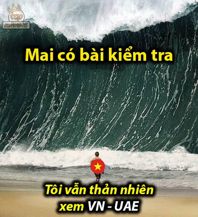 Loạt ảnh chế hài hước và ấn tượng ăn mừng chiến thắng của đội tuyển Việt Nam