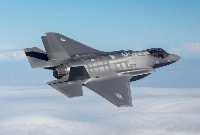 Máy bay F-35 Israel tập tấn công 