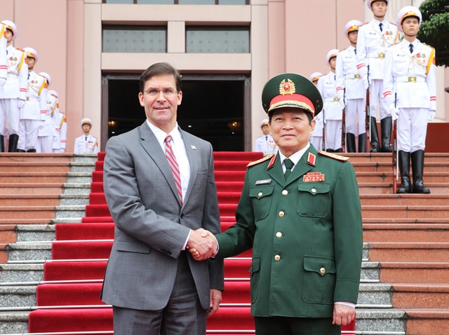 Bộ trưởng Bộ Quốc phòng Hoa Kỳ Mark Esper thăm chính thức Việt Nam - 2