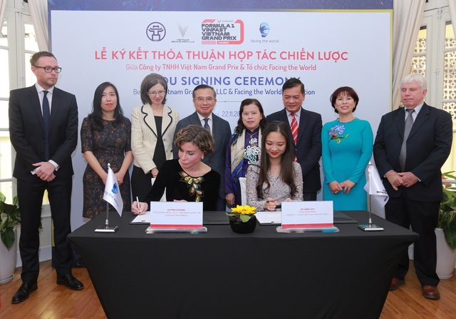 Formula 1 VinFast Vietnam Grand Prix 2020 hợp tác với tổ chức Facing the World hỗ trợ trẻ em dị tật Việt Nam - 1 Formula 1 VinFast Vietnam Grand Prix 2020 hợp tác với tổ chức Facing the World hỗ trợ trẻ em dị tật Việt Nam - 1
