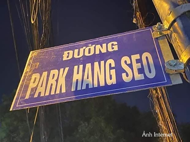 Gỡ tấm biển “Đường Park Hang Seo” ở Sài Gòn - 2
