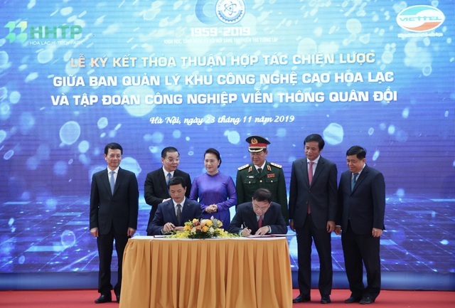 Viettel và Ban Quản lý khu Công nghệ cao Hòa Lạc hợp tác đẩy mạnh chuyển đổi số - 2 Viettel và Ban Quản lý khu Công nghệ cao Hòa Lạc hợp tác đẩy mạnh chuyển đổi số - 2