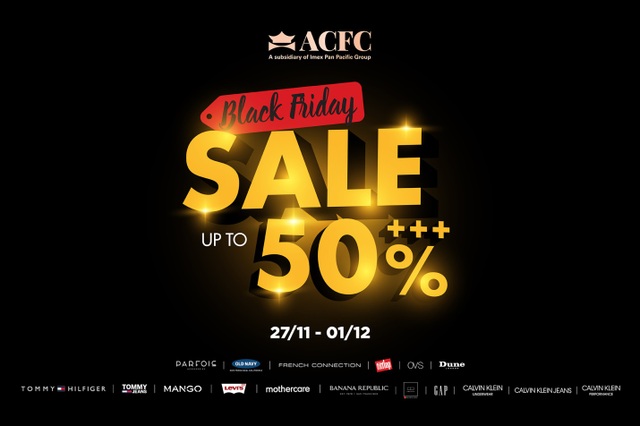 Điểm danh các thương hiệu “khủng” giảm giá mạnh dịp Black Friday - 1
