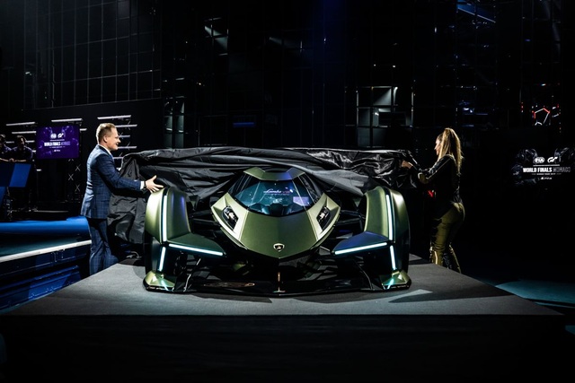 Vision Gran Turismo V12 định hình tương lai Lamborghini | Báo Dân trí