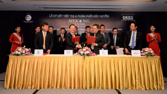 PVCL và DKRS ký kết tiếp thị, phân phối độc quyền đại đô thị Mekong Centre - 1 PVCL và DKRS ký kết tiếp thị, phân phối độc quyền đại đô thị Mekong Centre - 1