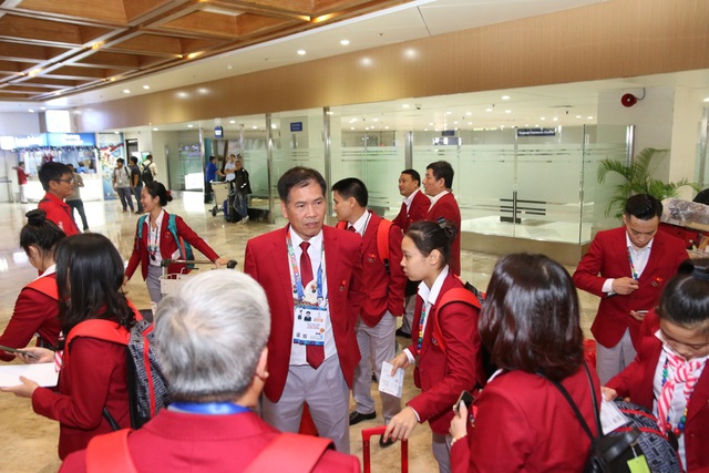 Đoàn thể thao Việt Nam háo hức lên đường dự SEA Games - 5 Đoàn thể thao Việt Nam háo hức lên đường dự SEA Games - 5