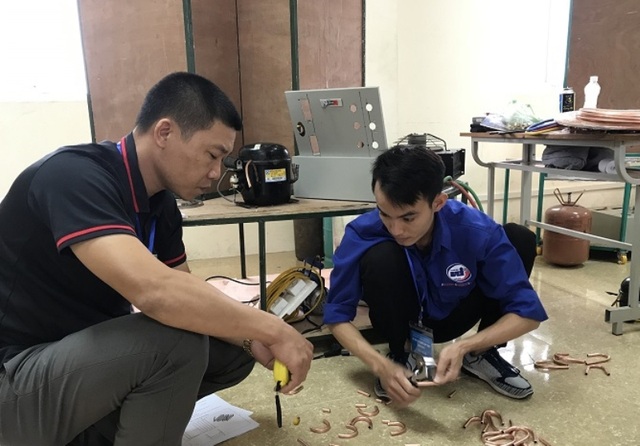 Thanh Hoá: Hơn 60 thí sinh so tài trong cuộc thi tay nghề năm 2019 - 2 Thanh Hoá: Hơn 60 thí sinh so tài trong cuộc thi tay nghề năm 2019 - 2
