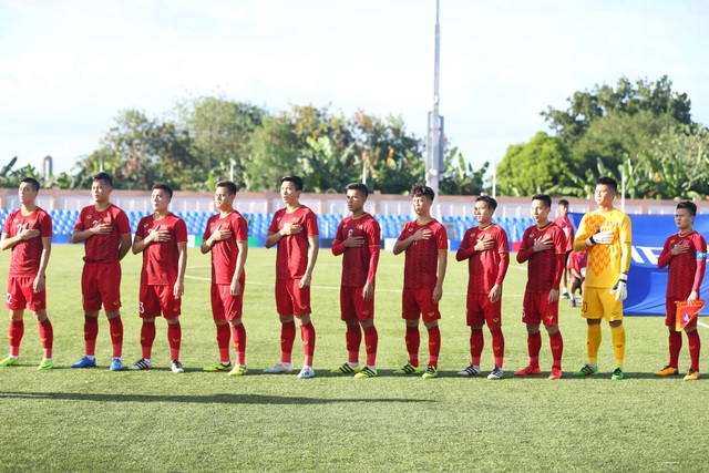 U22 Việt Nam 6-1 U22 Lào: Cú hattrick của Tiến Linh - 23