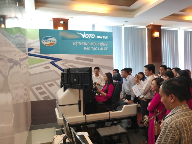 Lần đầu tiên Việt Nam có hệ thống mô phỏng đào tạo lái xe ô tô chuẩn quốc tế do Viettel sản xuất - 2