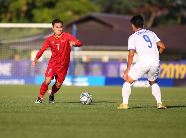 U22 Việt Nam 6-1 U22 Lào: Cú hattrick của Tiến Linh - 15