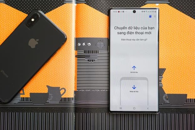 Cách chuyển dữ liệu từ iPhone sang Galaxy Note10 nhanh chóng - Ảnh minh hoạ 2