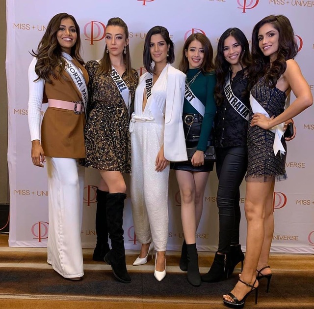 Soi nhan sắc các đối thủ của Hoàng Thuỳ tại cuộc thi Hoa hậu Hoàn vũ 2019 - 8