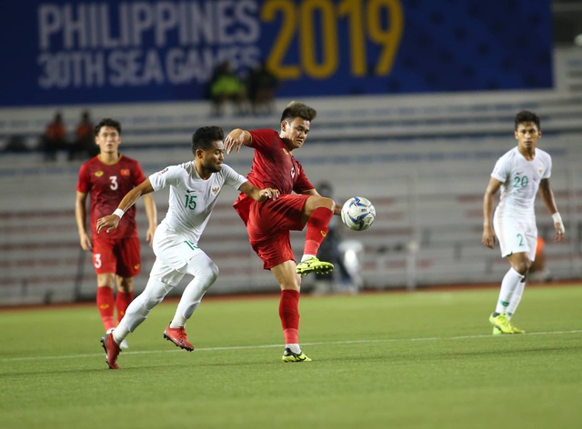 U22 Việt Nam 2-1 U22 Indonesia: Cú ngược dòng ngoạn mục - 14