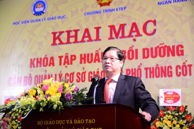 4.000 cán bộ quản lý giáo dục cốt cán tập huấn về quản trị nhà trường - 3 4.000 cán bộ quản lý giáo dục cốt cán tập huấn về quản trị nhà trường - 3