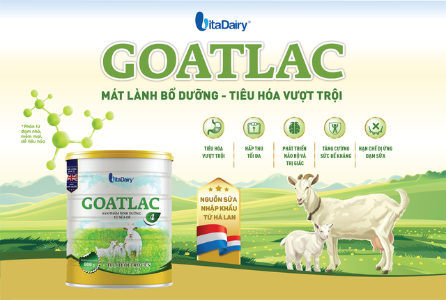 VitaDairy chính thức sở hữu sữa dê Goatlac Việt Nam - 1