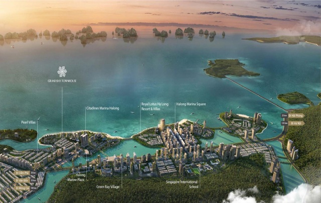 Grand Bay Townhouse - mảnh ghép nổi bật nhất của Halong Marina