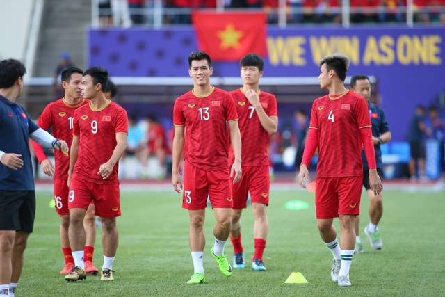 Hòa U22 Thái Lan, U22 Việt Nam vào bán kết với ngôi đầu bảng - 34