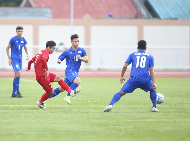 Hòa U22 Thái Lan, U22 Việt Nam vào bán kết với ngôi đầu bảng - 11