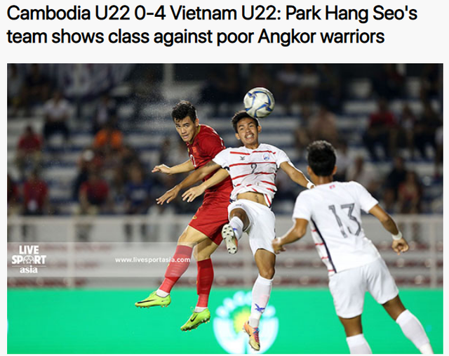 Báo châu Á: “U22 Việt Nam là không thể cản nổi” - 2 Báo châu Á: “U22 Việt Nam là không thể cản nổi” - 2