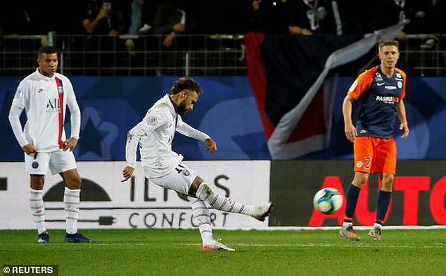 Neymar tỏa sáng, PSG hạ Montpellier và xây chắc ngôi đầu Ligue 1 - 2 Neymar tỏa sáng, PSG hạ Montpellier và xây chắc ngôi đầu Ligue 1 - 2
