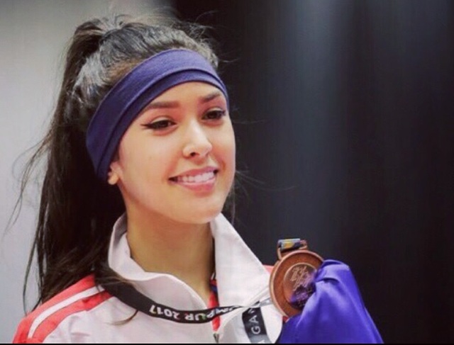 Nữ vận động viên taekwondo Campuchia sở hữu nhan sắc như hoa hậu - 7 Nữ vận động viên taekwondo Campuchia sở hữu nhan sắc như hoa hậu - 7