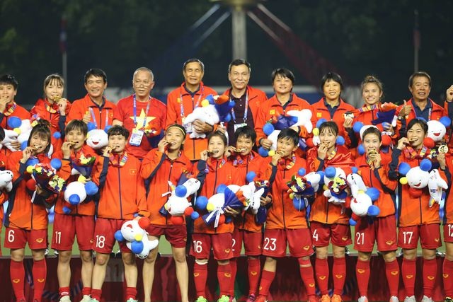 Đại thắng trước U22 Indonesia, U22 Việt Nam lần đầu tiên vô địch SEA Games - 45