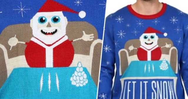 Walmart lên tiếng xin lỗi vì áo len có hình ông già Noel đang sử dụng ma túy - 1 Walmart lên tiếng xin lỗi vì áo len có hình ông già Noel đang sử dụng ma túy - 1