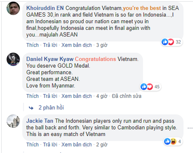 Cổ động viên Indonesia ngả mũ, thừa nhận U22 Việt Nam quá mạnh - 2