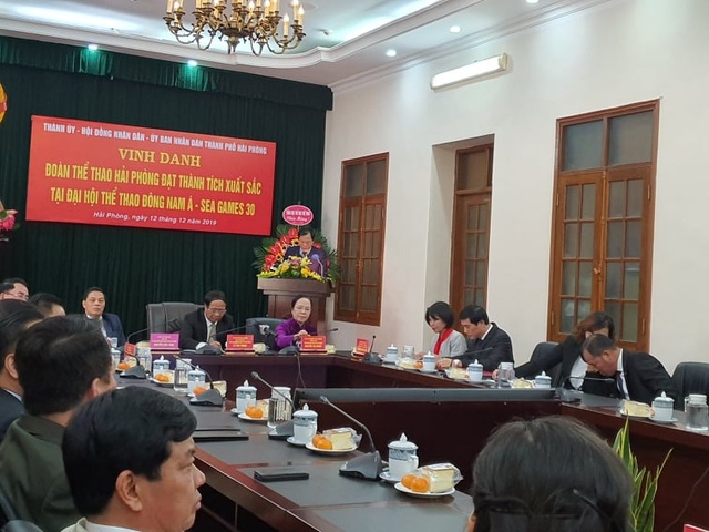 Hải Phòng vinh danh những cá nhân đạt thành tích cao tại SEA Games 30 - 1 Hải Phòng vinh danh những cá nhân đạt thành tích cao tại SEA Games 30 - 1