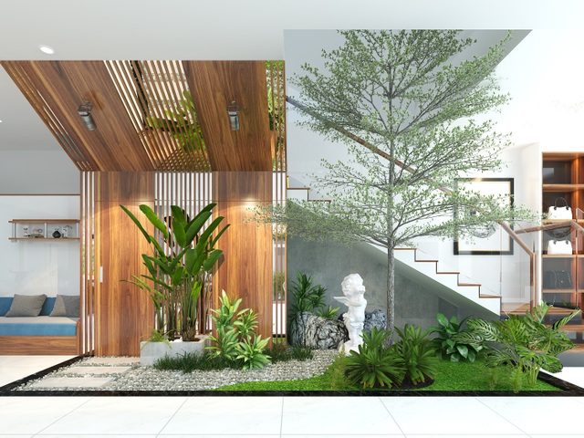 Đại gia Hà Nội chi 1,5 tỷ đồng thuê thiết kế, đưa cây xanh vào nhà - 9 Đại gia Hà Nội chi 1,5 tỷ đồng thuê thiết kế, đưa cây xanh vào nhà - 9