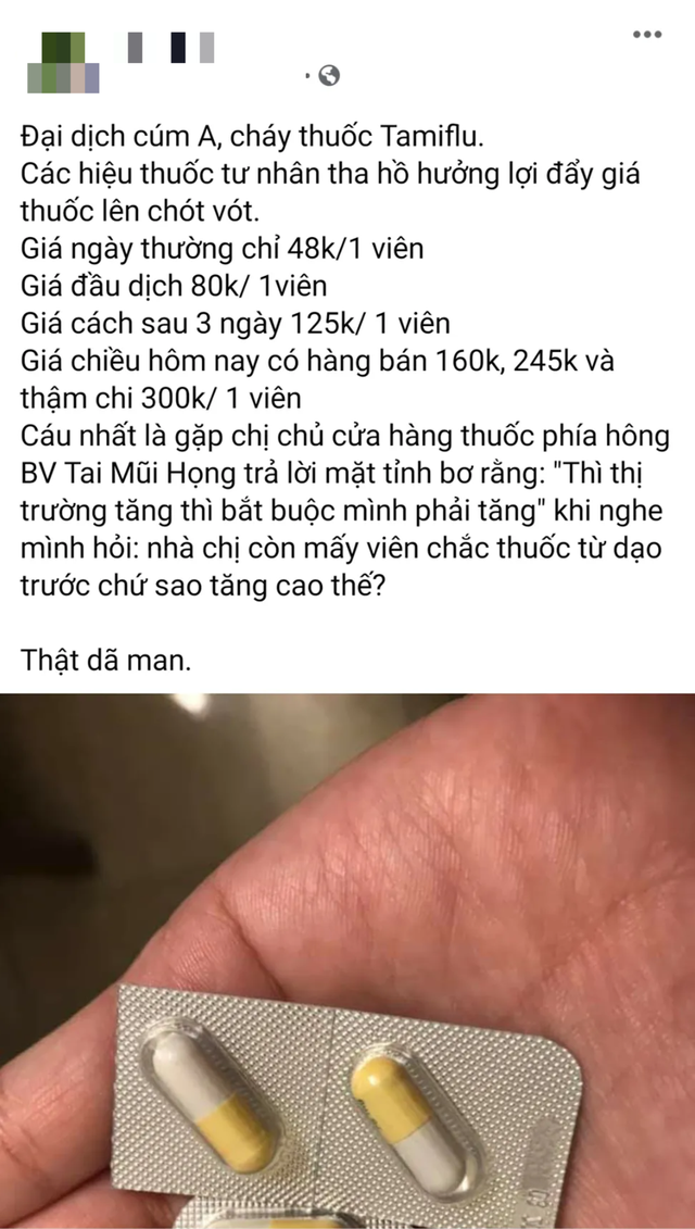 Bi hài mùa cúm A: Người khốn đốn vì khan thuốc, người tranh thủ làm giàu - 2