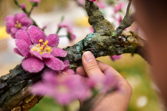 Hà Nội: Chi nửa tỷ đồng vẫn chưa mua được cây đào làm bằng đá quý - 16 Hà Nội: Chi nửa tỷ đồng vẫn chưa mua được cây đào làm bằng đá quý - 16