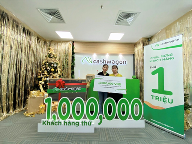 Cashwagon Việt Nam chào đón khách hàng thứ 1.000.000 - 2 Cashwagon Việt Nam chào đón khách hàng thứ 1.000.000 - 2