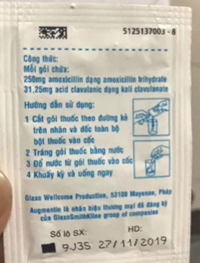 Bệnh viện Nhi Trung ương thừa nhận sai sót cấp nhầm thuốc kháng sinh hết hạn cho bệnh nhân - 1 Bệnh viện Nhi Trung ương thừa nhận sai sót cấp nhầm thuốc kháng sinh hết hạn cho bệnh nhân - 1