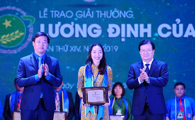 34 nông dân trẻ tài giỏi được trao giải thưởng Lương Định Của - 3 34 nông dân trẻ tài giỏi được trao giải thưởng Lương Định Của - 3
