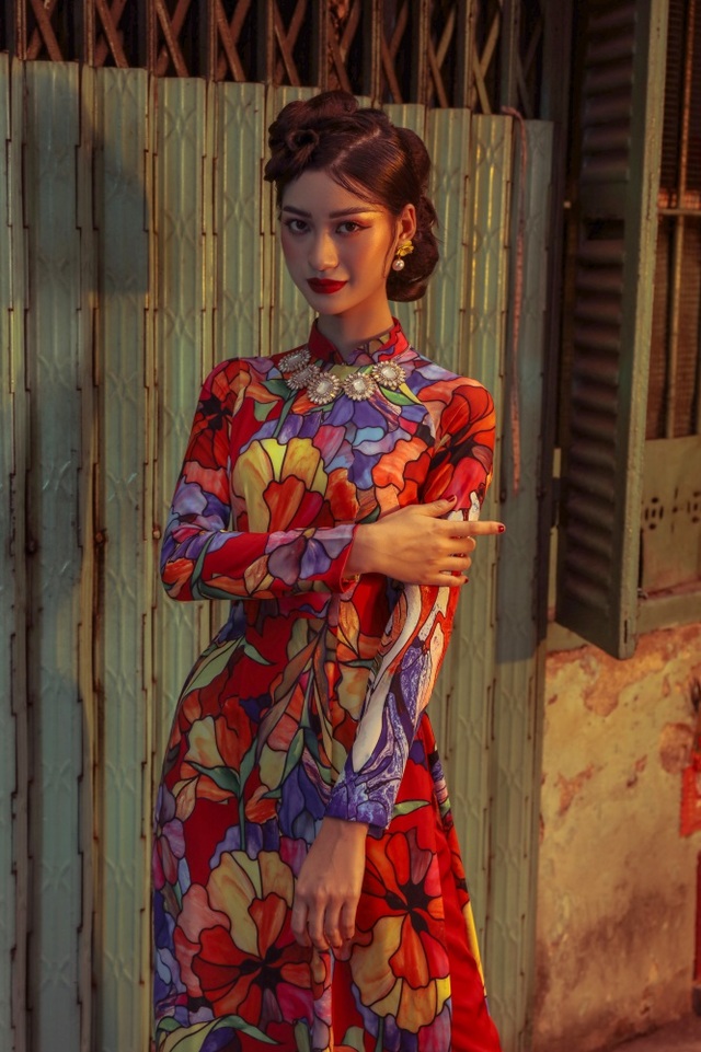 Dàn mỹ nhân Việt uốn tóc “phi dê” gợi nhớ Tết xưa - 12 Dàn mỹ nhân Việt uốn tóc “phi dê” gợi nhớ Tết xưa - 12