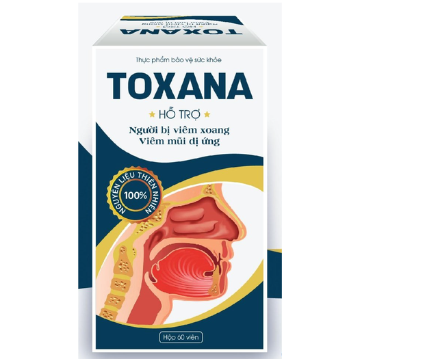 Giảm nỗi lo viêm xoang nhờ thực phẩm bảo vệ sức khoẻ Toxana - 4