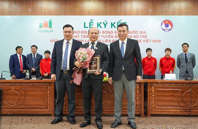 Hưng Thịnh Land tài trợ 100 tỷ đồng cho Đội tuyển bóng đá nữ Quốc gia và Phát triển Đội tuyển nữ trẻ hướng đến World Cup - 2 Hưng Thịnh Land tài trợ 100 tỷ đồng cho Đội tuyển bóng đá nữ Quốc gia và Phát triển Đội tuyển nữ trẻ hướng đến World Cup - 2