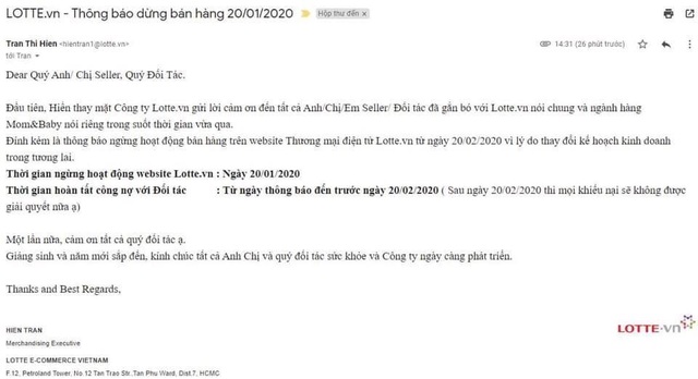 Lại đến lượt Lotte.vn chính thức đóng cửa tại Việt Nam - 1 Lại đến lượt Lotte.vn chính thức đóng cửa tại Việt Nam - 1