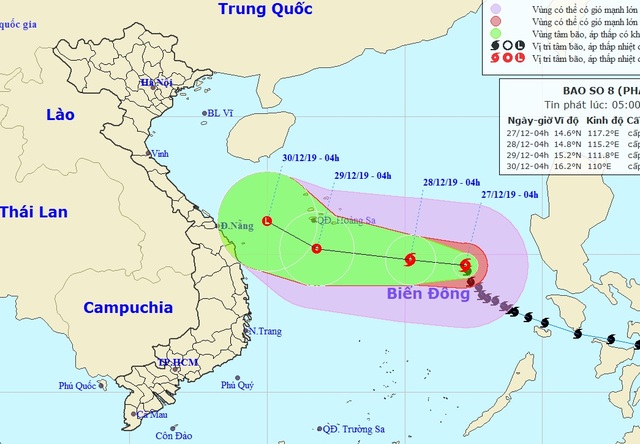 Bão số 8 có khả năng tan ngay trên biển - 1 Bão số 8 có khả năng tan ngay trên biển - 1