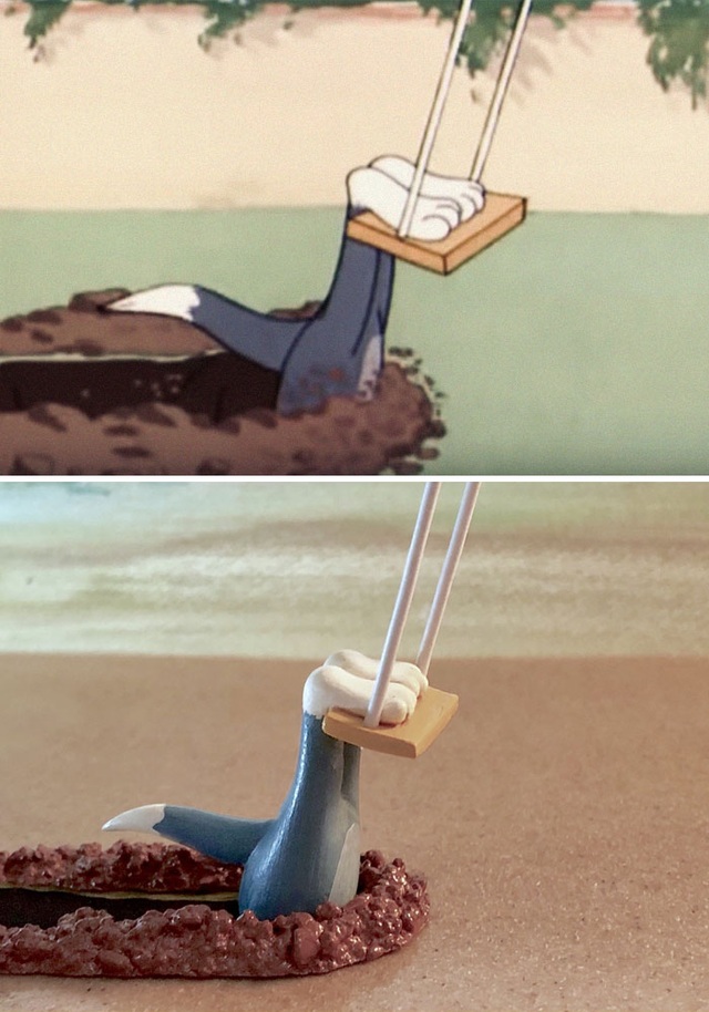 “Tom Jerry” trong những tác phẩm hài hước của nghệ sĩ điêu khắc - 1 “Tom Jerry” trong những tác phẩm hài hước của nghệ sĩ điêu khắc - 1