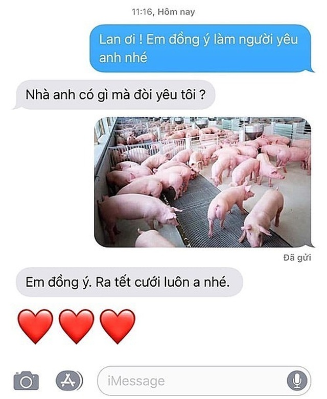 Chết cười với loạt ảnh chế thịt lợn thời bão giá đắt hơn vàng khiến bà nội trợ lao đao - 3 Chết cười với loạt ảnh chế thịt lợn thời bão giá đắt hơn vàng khiến bà nội trợ lao đao - 3