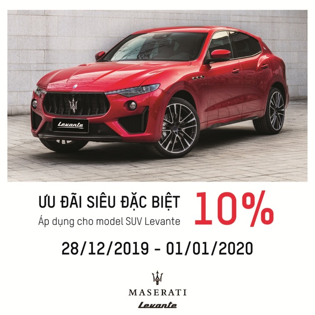 Maserati Levante - Ưu đãi đặc biệt dành cho chủ nhân xứng tầm - 4