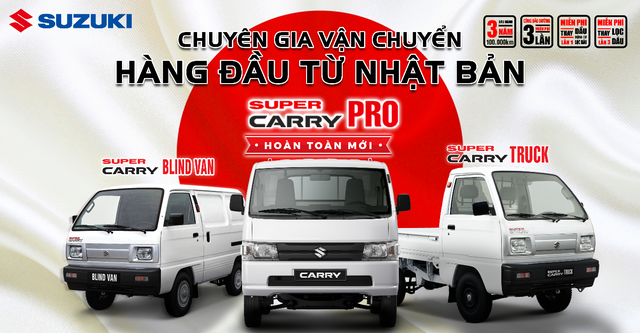 Suzuki dành ưu đãi cho 100 khách hàng đầu tiên mua Super Carry Pro hoàn toàn mới - 1