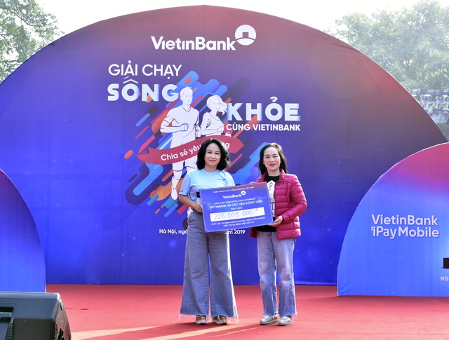 Giải chạy “Sống khỏe cùng VietinBank”: Lan tỏa và sẻ chia yêu thương - 1 Giải chạy “Sống khỏe cùng VietinBank”: Lan tỏa và sẻ chia yêu thương - 1