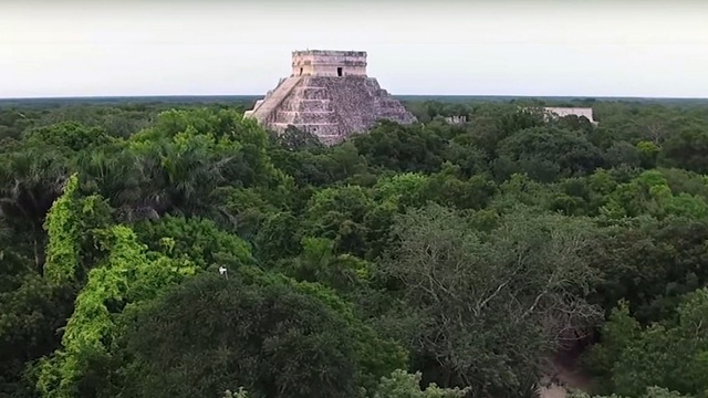 Phát hiện cung điện Maya rộng lớn ở Mexico - 1 Phát hiện cung điện Maya rộng lớn ở Mexico - 1