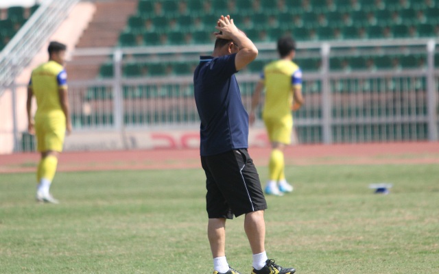 U23 Việt Nam đội nắng tập luyện trong ngày cuối cùng của năm 2019 - 4