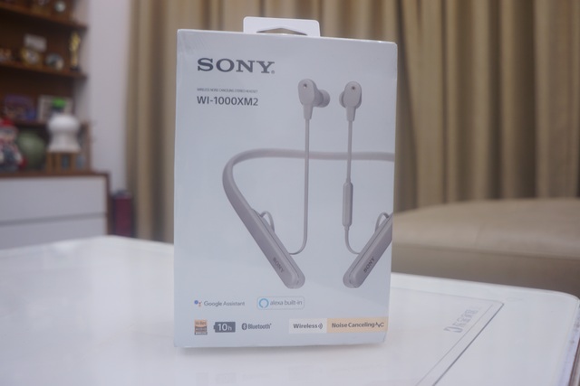 Mở hộp tai nghe chống ồn WI-1000XM2 giá 6,99 triệu vừa ra mắt của Sony