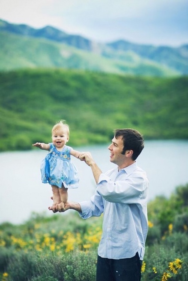Những Bức Ảnh Về Tình Cha Con Khiến Tim Bạn Tan Chảy | Báo Dân Trí